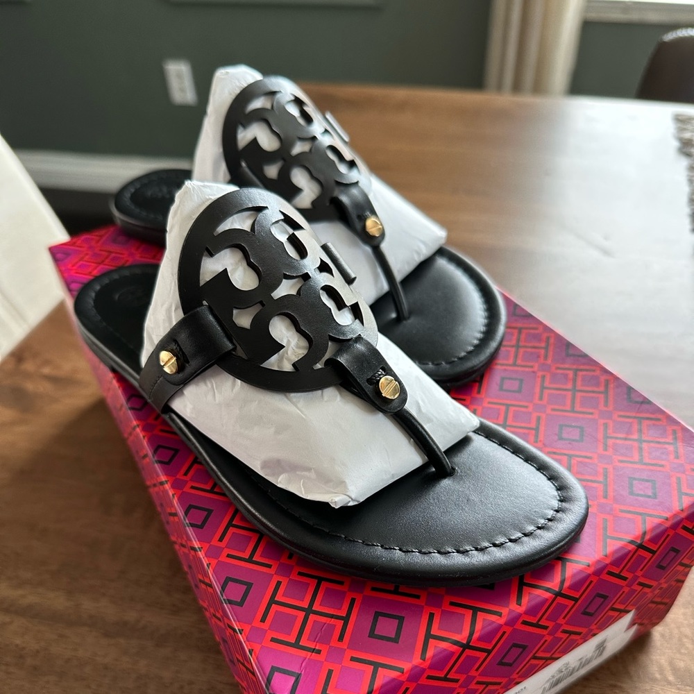 Tory burch miller sandals